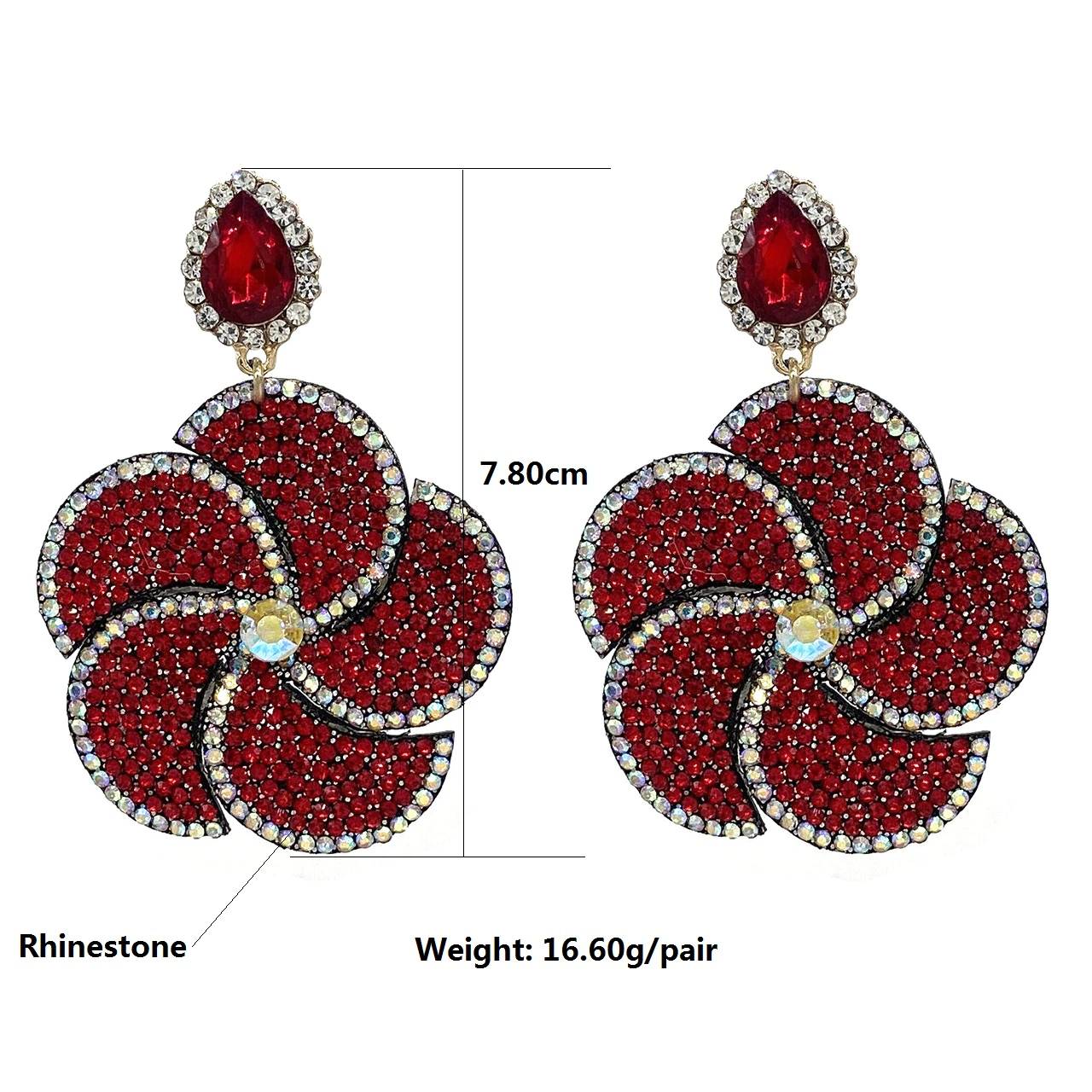 Ohrstecker Queen Rawa (6 Farben)