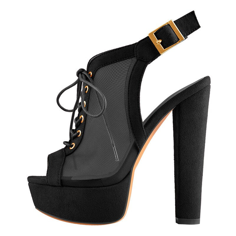 Sandalen Queen Maisker (Schwarz)