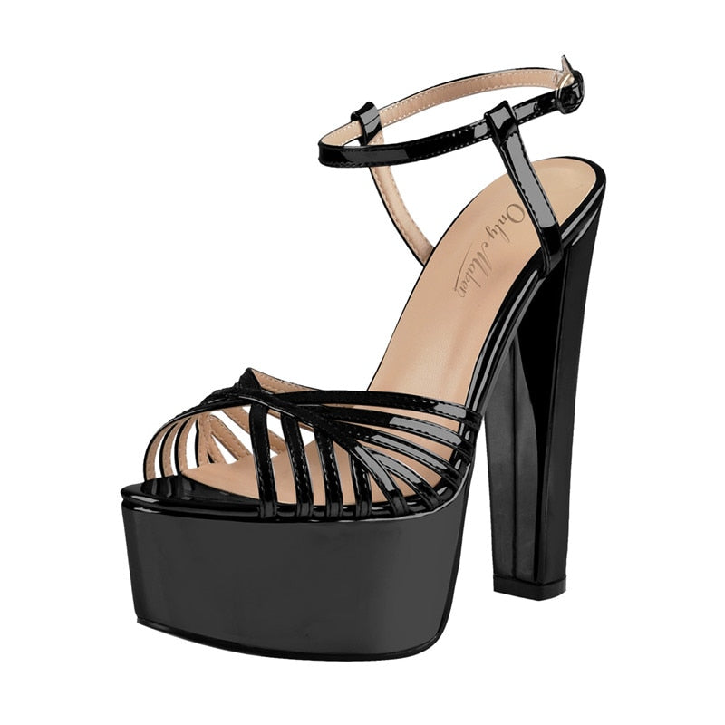 Sandalen Queen Wachman (Schwarz)