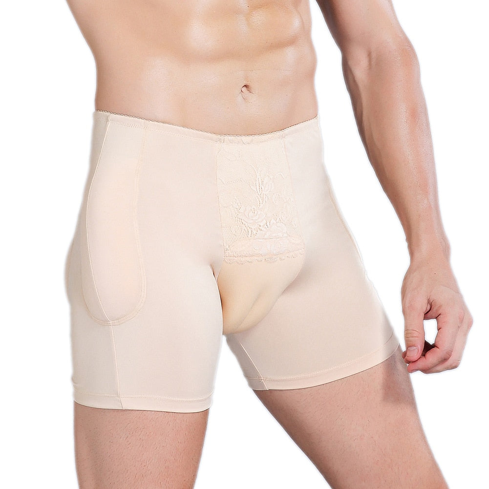 Gepolstertes Höschen Schwamm Beige