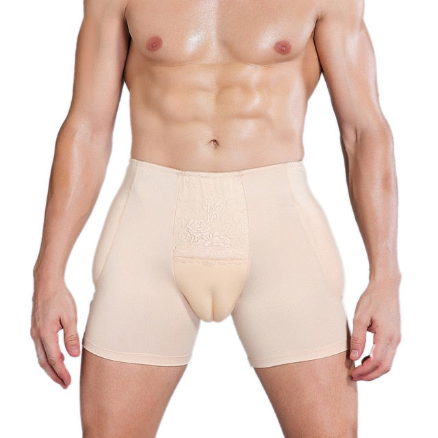 Gepolstertes Höschen Schwamm Beige