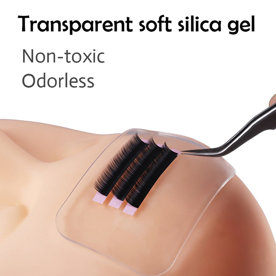 Palette für Kleber für Falsche Wimpern (Transparent)