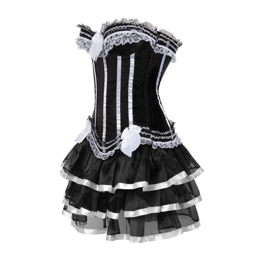 Korsettkleid Drag Timon (Weiß)