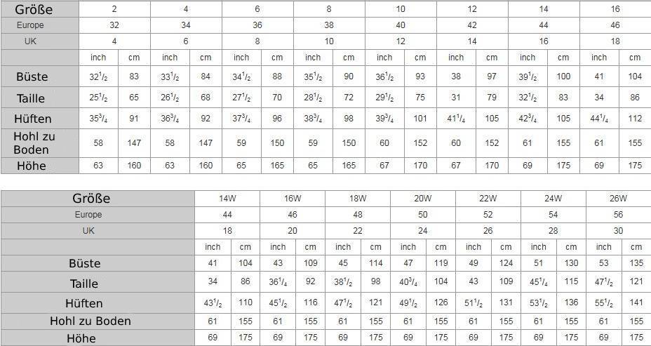 Abendkleid Queen Ulean (4 Farben)