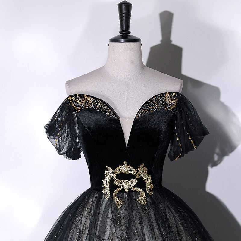 Abendkleid Queen Addamnne (2 Farben)