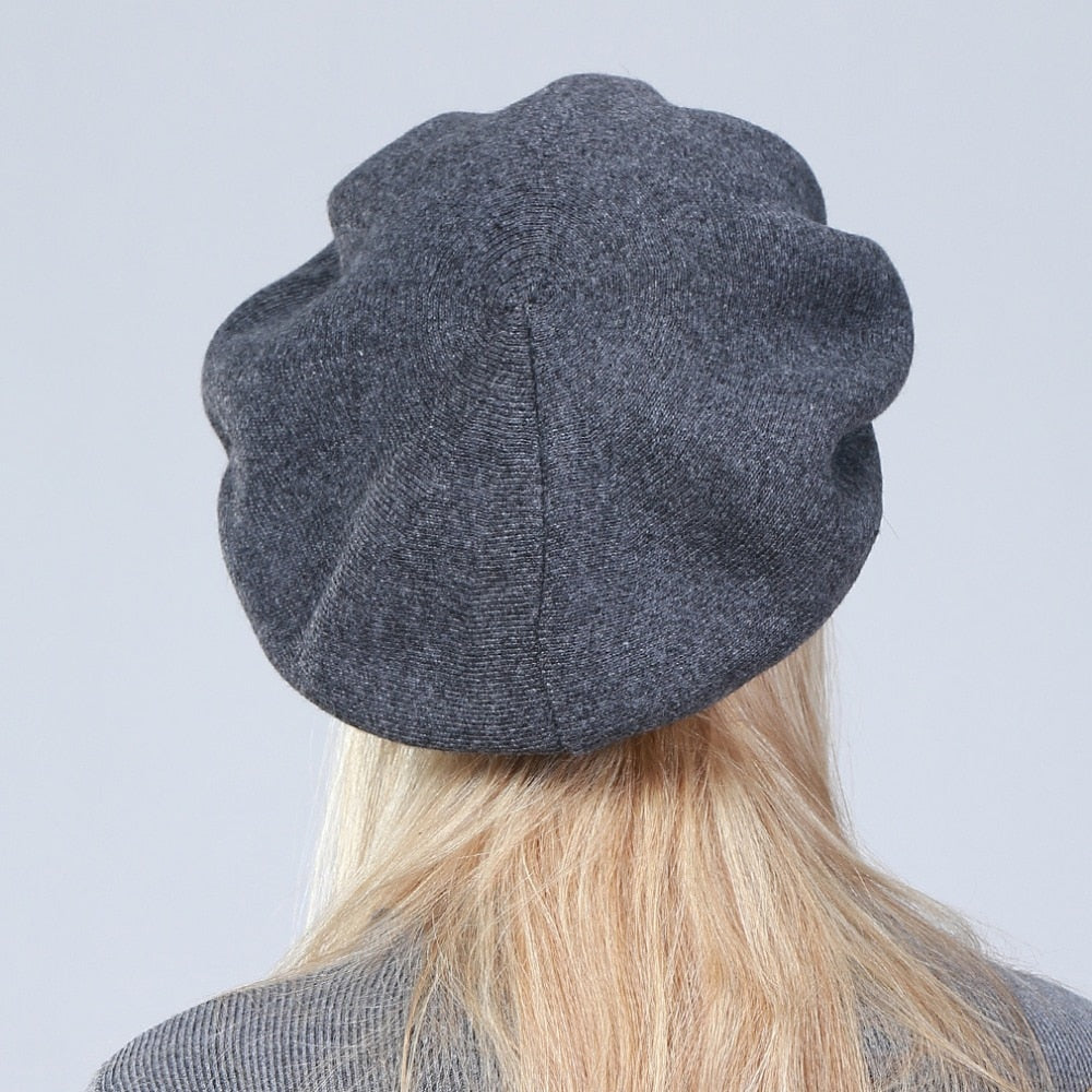 Baskenmütze Queen Beliche (Schwarz)