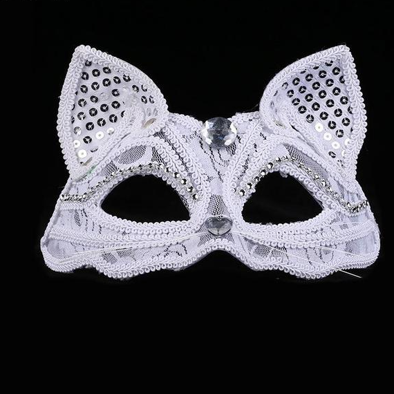 Maske Queen Kitten (2 Farben)