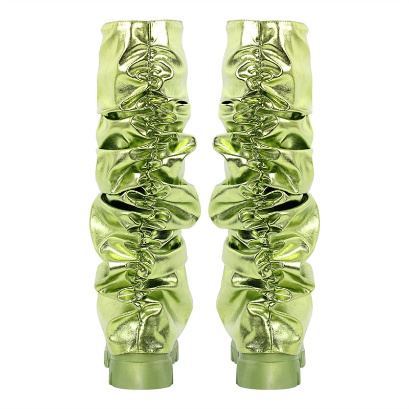 Stiefel Queen Monstra (Grün)