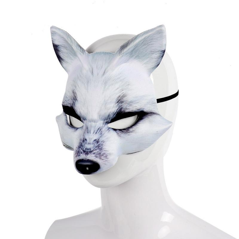 Maske Queen Wolf (3 Farben)