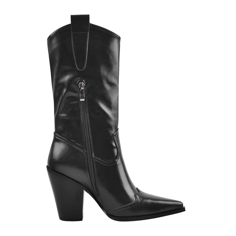 Stiefel Queen Wang (Schwarz)