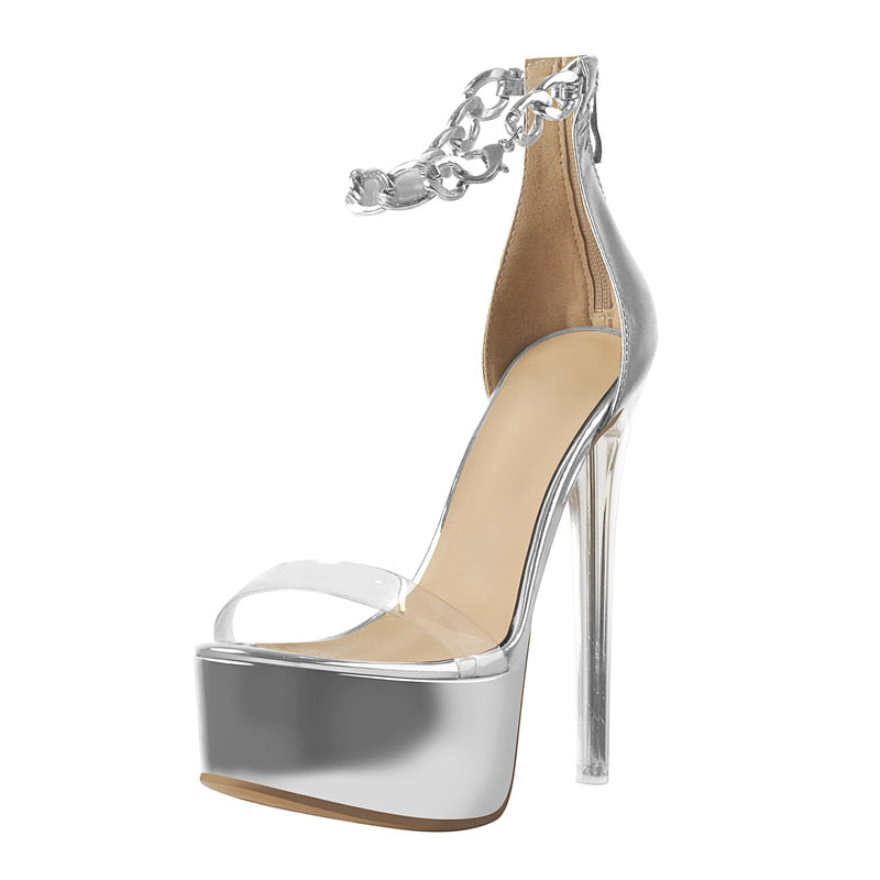 Sandalen Queen Mhithal (Silber)