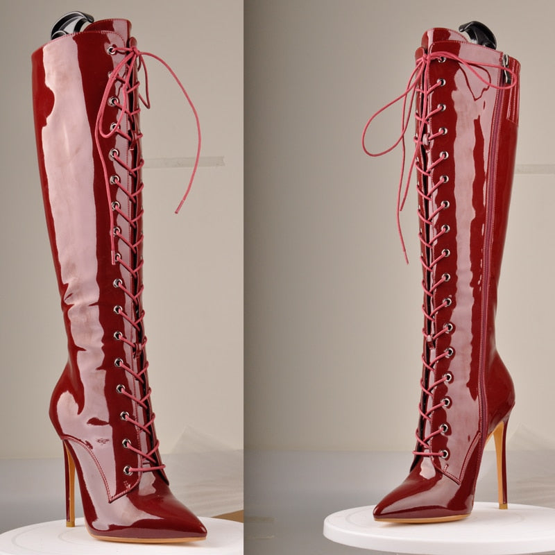 Stiefel Queen Khan (Rot)