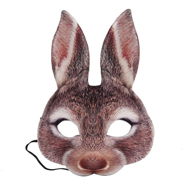 Maske Queen Rabbit (3 Farben)