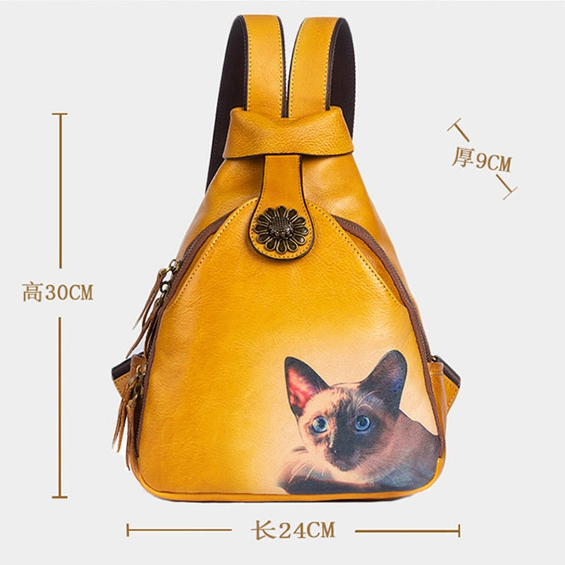 Rucksack Queen Miau (4 Farben)