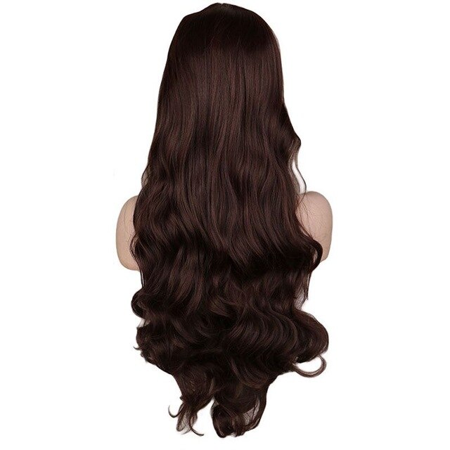 Perücke Drag Brenda (Dunkelbraun)