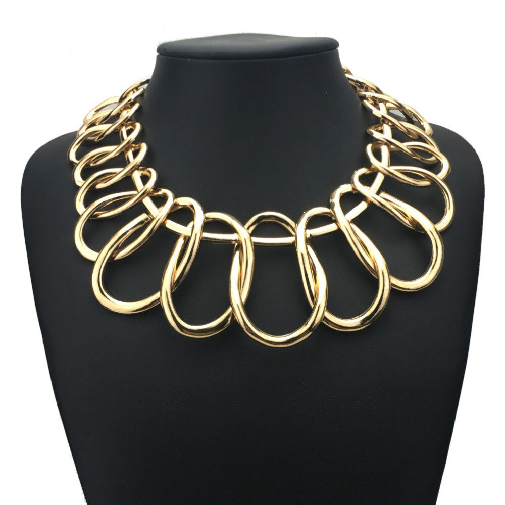 Kropfband Drag Kairo (Golden oder Silbrig)