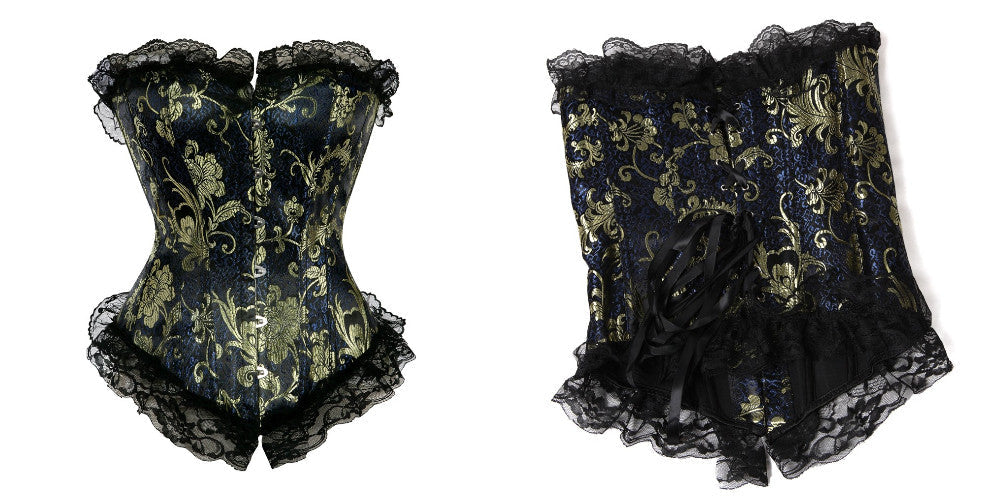 Korsett Drag Duchess (Blau)