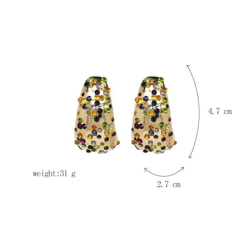 Ohrstecker Queen Collage