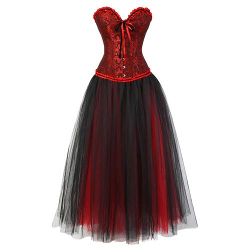 Korsettkleid Drag Omanel (Schwarz)