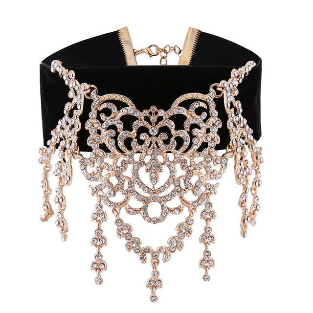 Kropfband Drag Royal (Silbrig oder Golden)