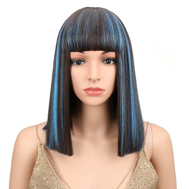 Perücke Drag Fringe (4 Farben)
