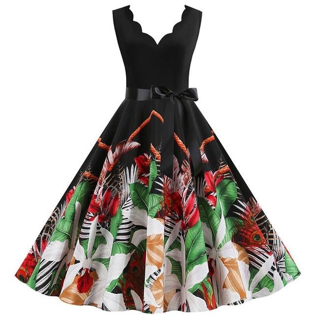 Vintage Kleid Queen Lilie