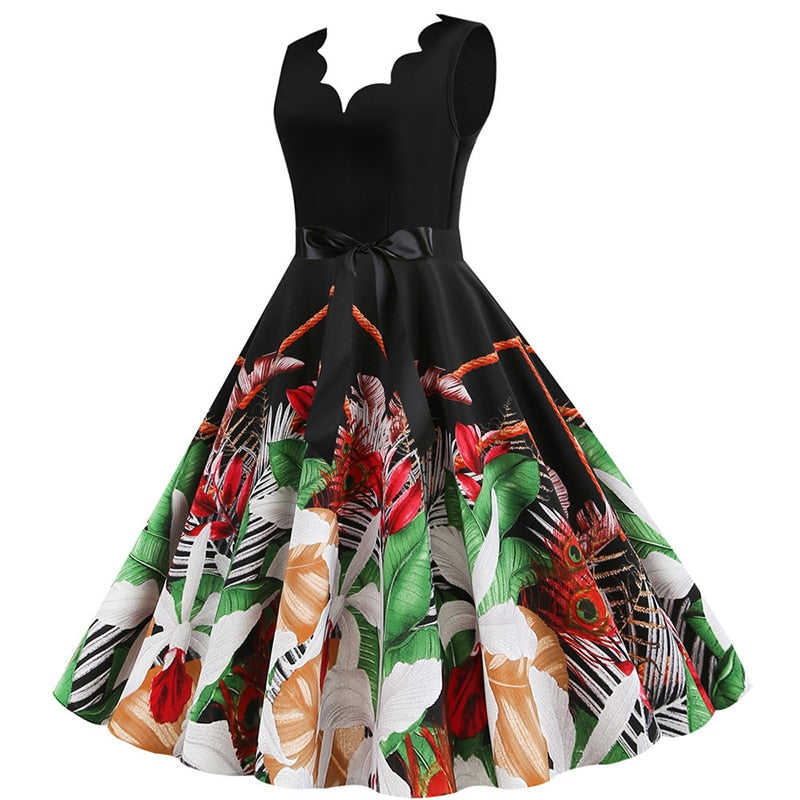 Vintage Kleid Queen Lilie