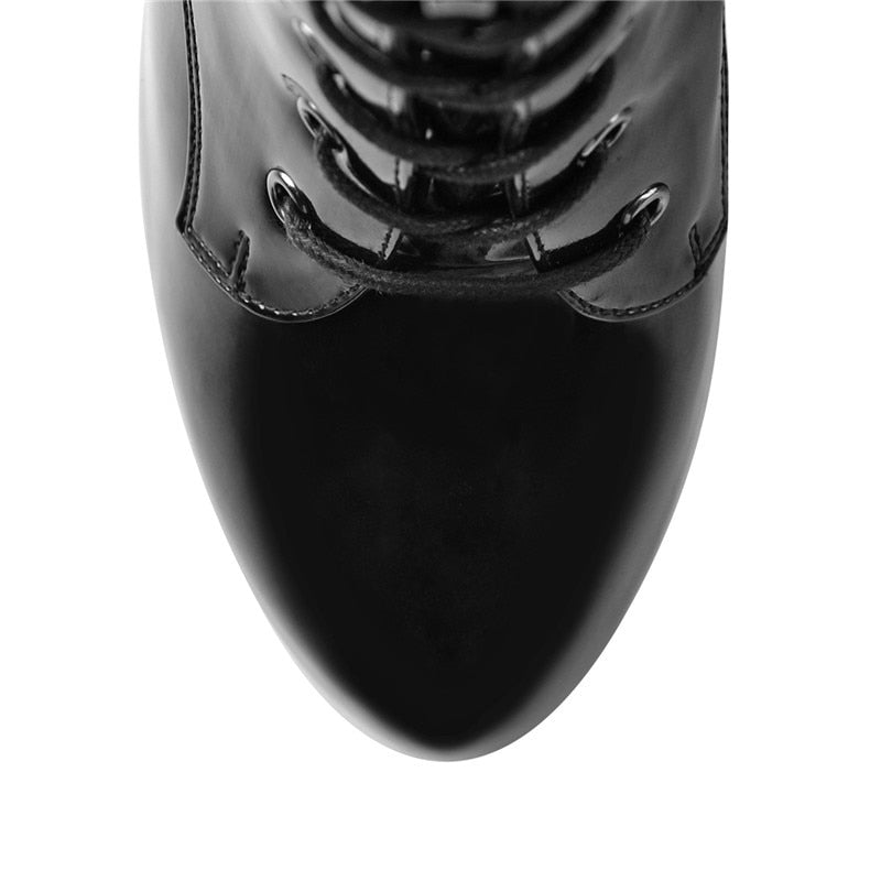 Stiefel Queen Morbius (Schwarz)