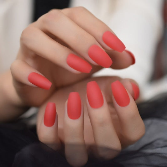 Künstliche Nägel Drag Strawberry (24 Einheiten)