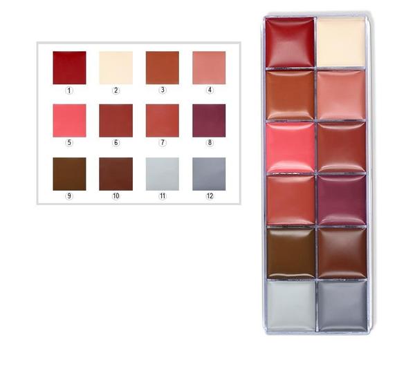 Komplettes professionelles Bühnen-Make-up-Set