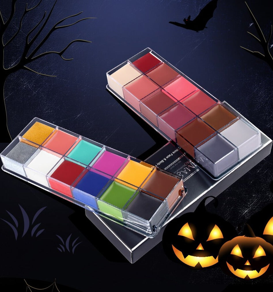 Set mit 12 Ölfarben (2 Varianten)