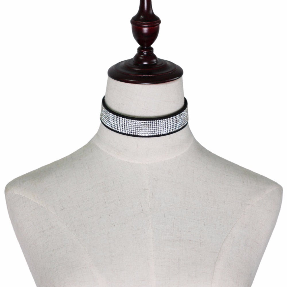 Kropfband Drag Kristall (Mehrere Farben)