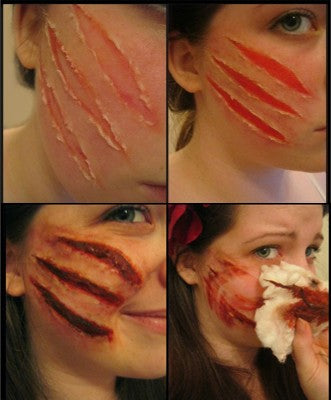 Modellierwachs für Spezialeffekt-Make-up (5 Farben)