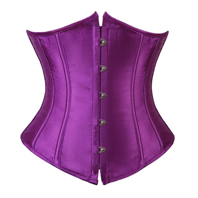 Korsett Drag Satin (11 Farben)