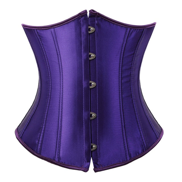 Korsett Drag Satin (11 Farben)