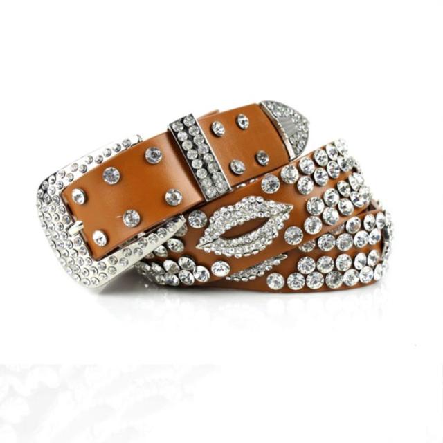 Gürtel Queen Glamour (4 Farben)