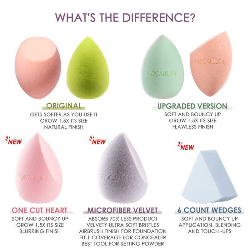 Makeup-up-Schwamm Queen Puff (5 Varianten)