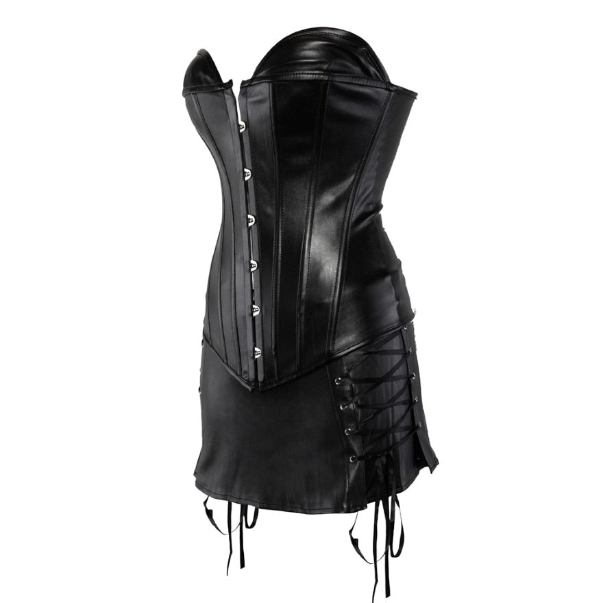 Korsettkleid Drag Morticia (4 Farben)