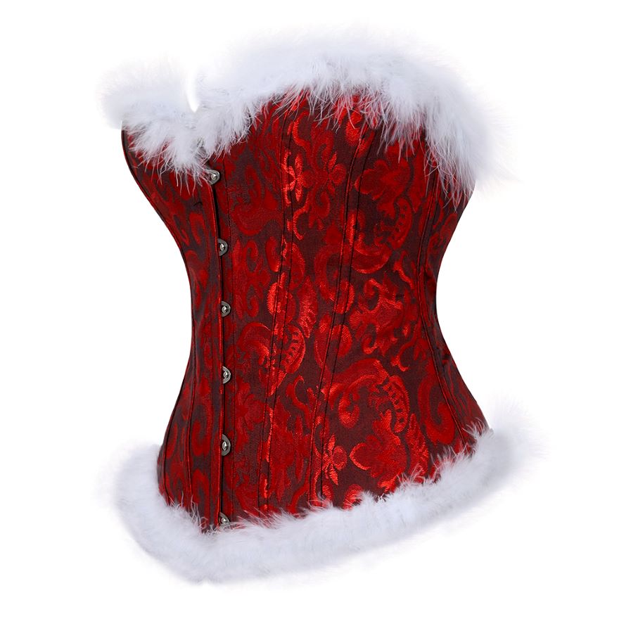 Korsett Drag Noel (Dunkelrot)