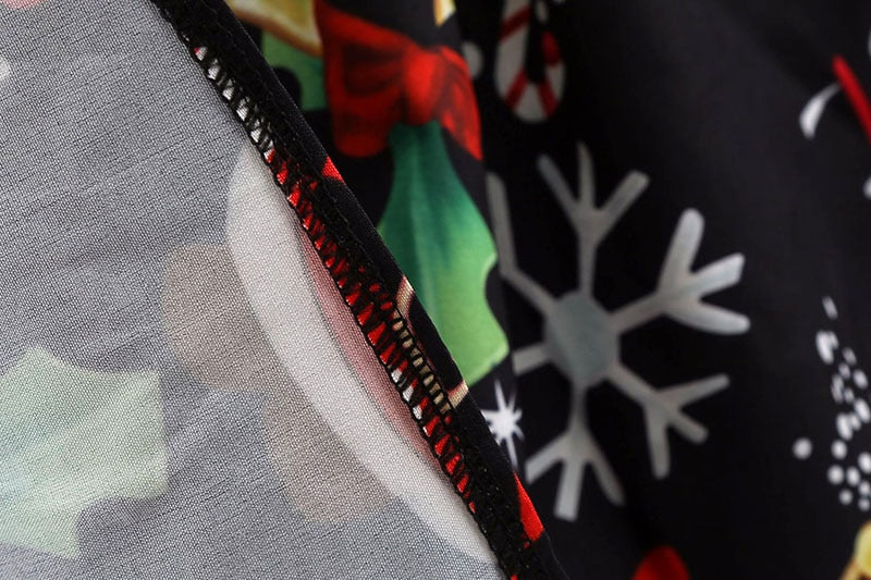 Vintage Kleid Queen Snowman