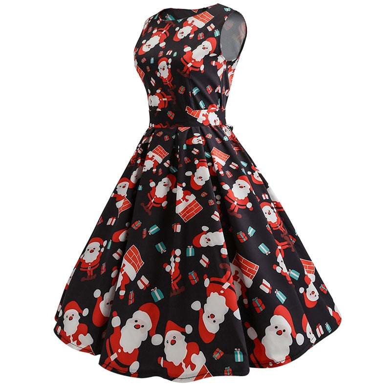 Vintage Kleid Queen Santa