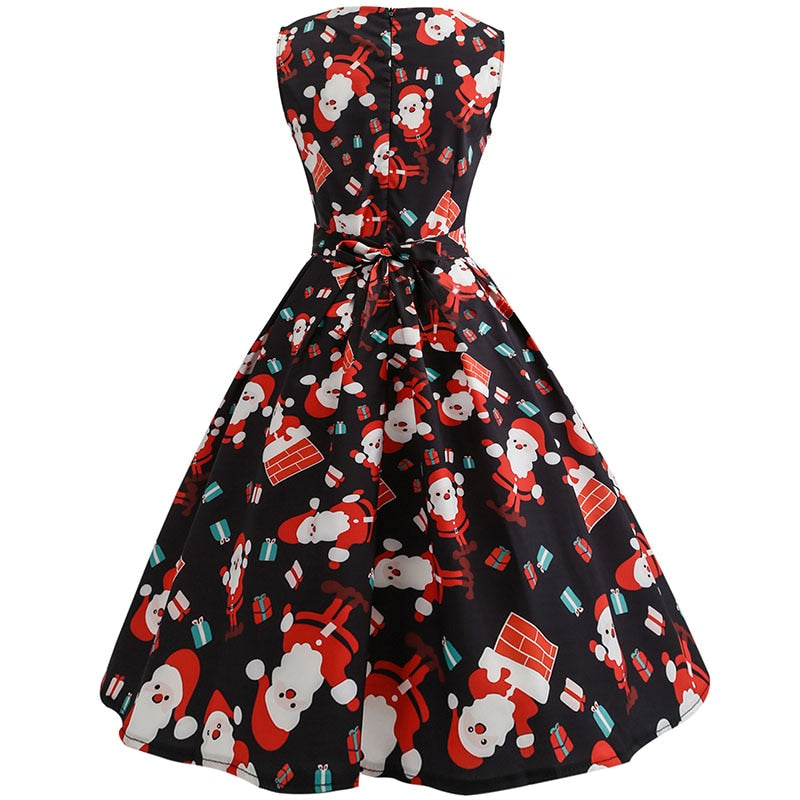 Vintage Kleid Queen Santa