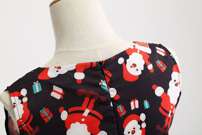 Vintage Kleid Queen Santa