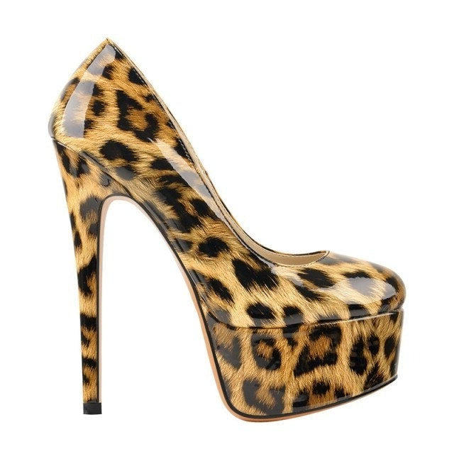 Pumps Queen Tigers (Leopard)