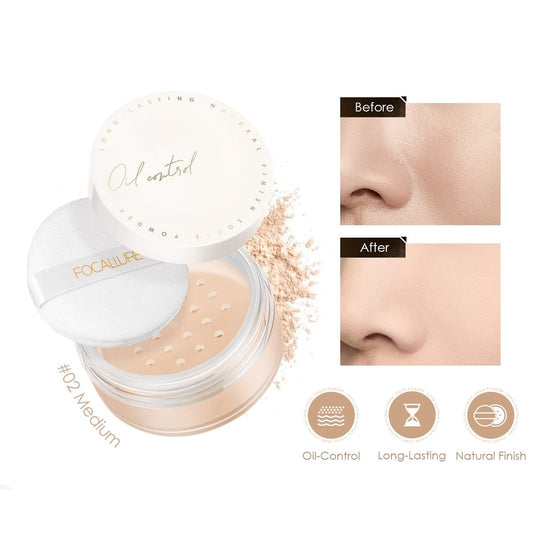 Professionelles Mattes Loses Puder (2 Farben)