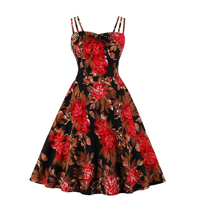 Vintage Kleid Drag Berry