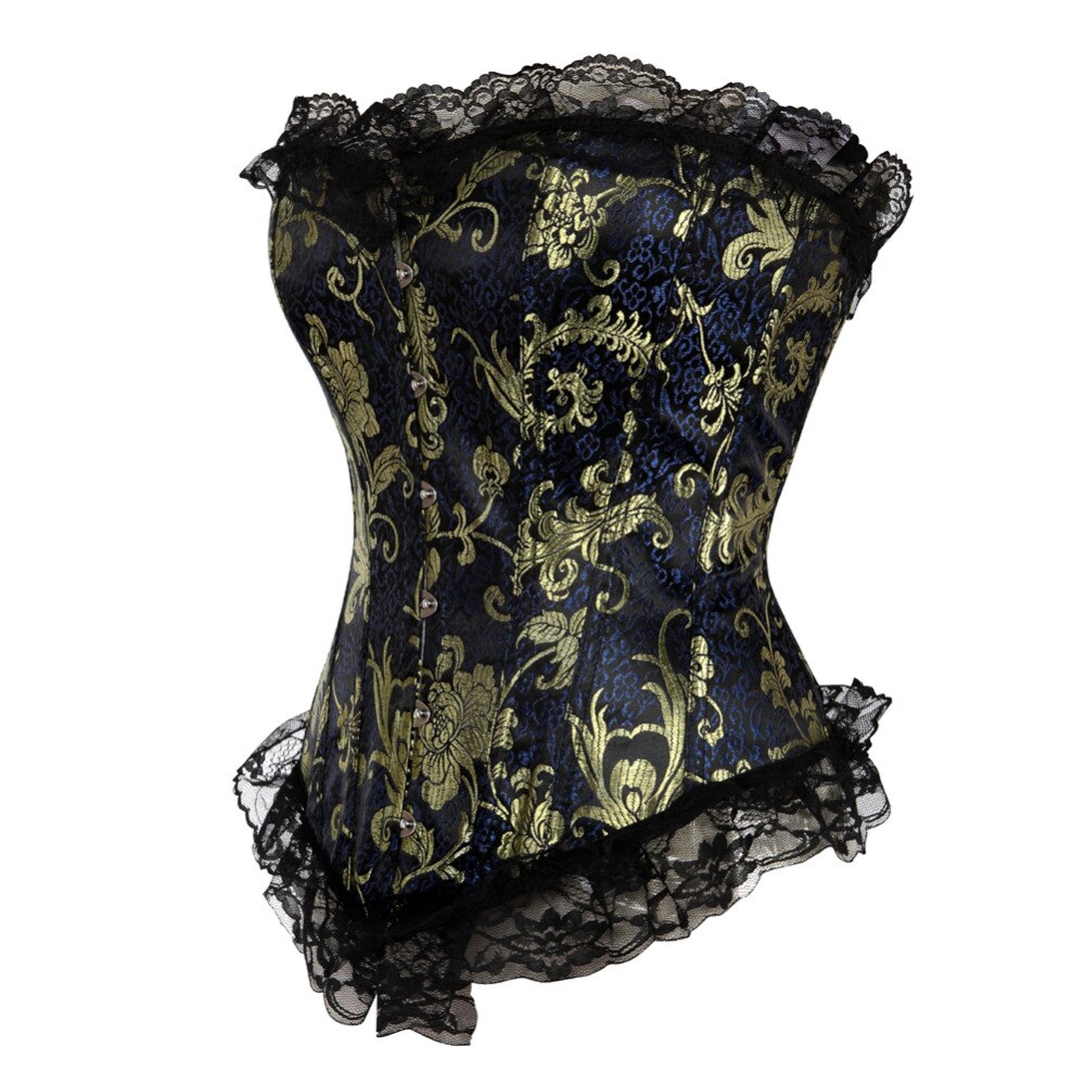 Korsett Drag Duchess (Blau)