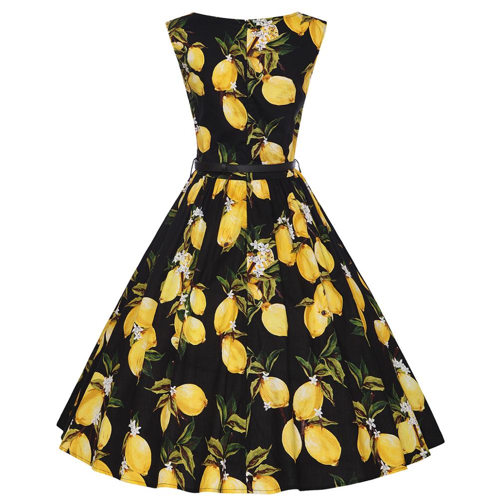 Vintage Kleid Queen Lemons (2 Farben)
