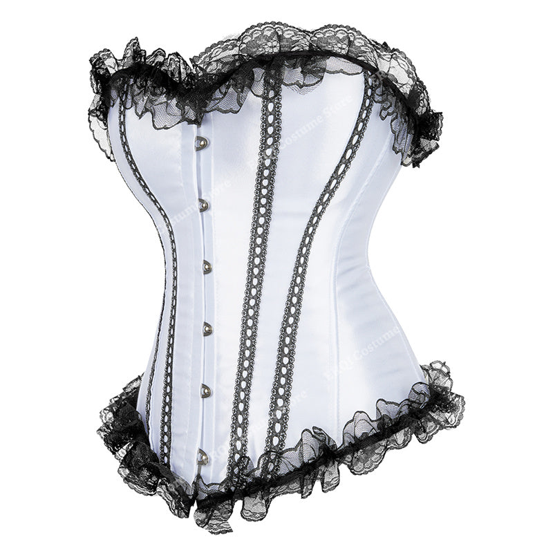 Korsett Queen Izyama (Weiss)