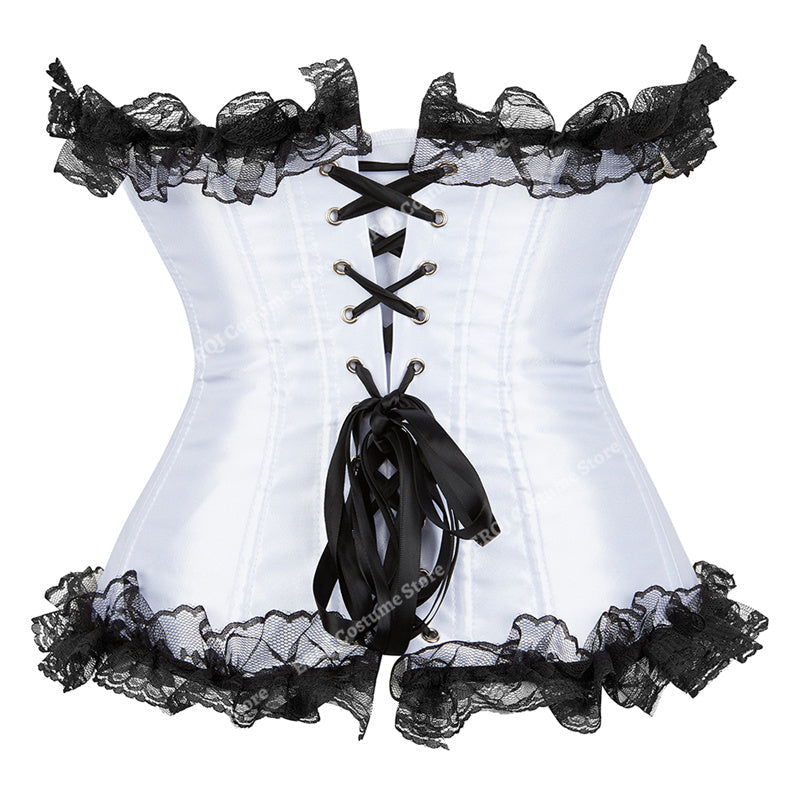 Korsett Queen Izyama (Weiss)